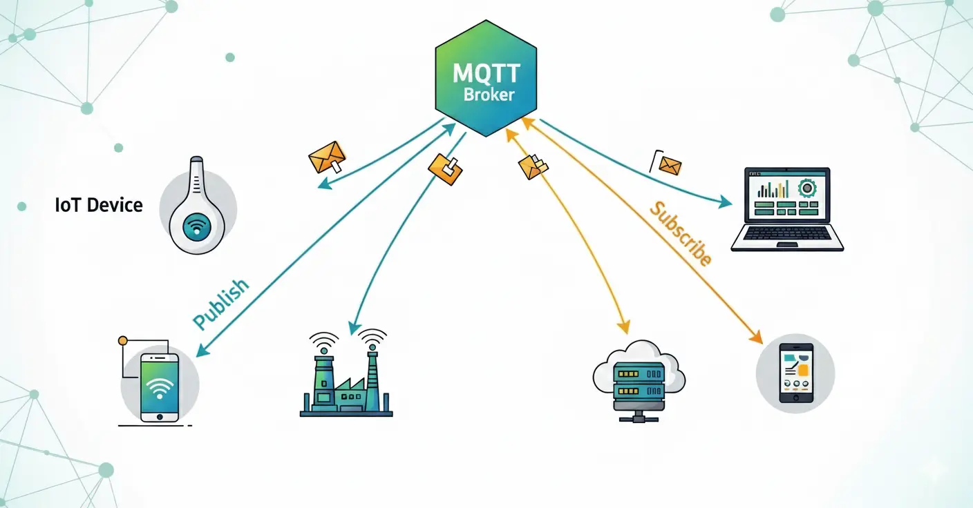 MQTT work diagram