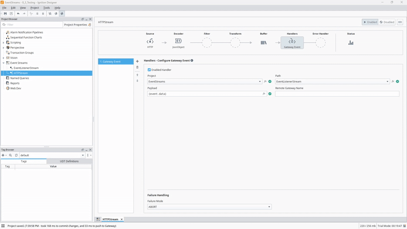 ignitio dashboard