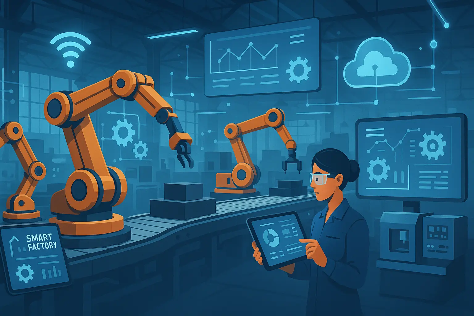 what is smart factory อธิบายโดย Appomax 