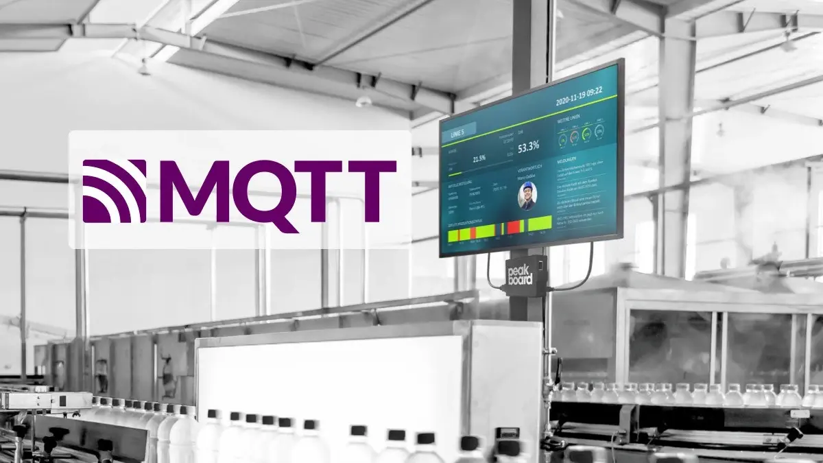Mqtt ใช้งานร่วมกับ Peakboard dashboard ที่ floor
