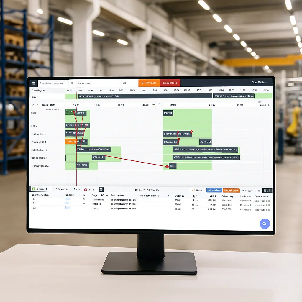 AI Production Scheduling 
