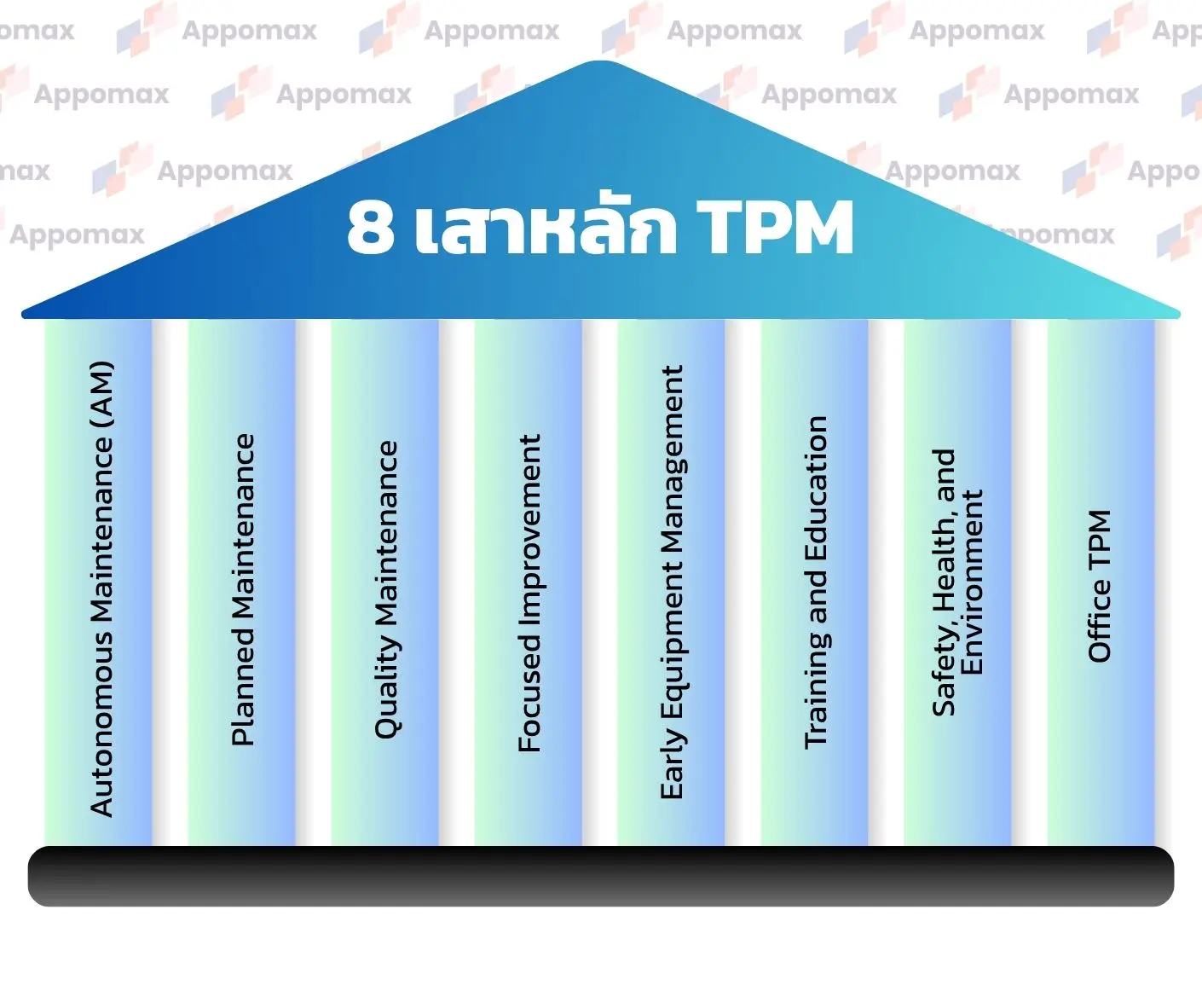 8 เสาหลัก tpm จาก Appomax