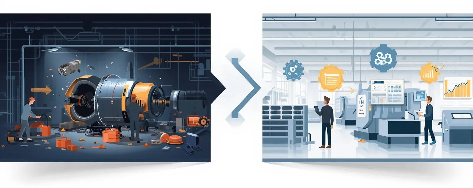 ซ่อมเครื่องจักรเมื่อเสีย