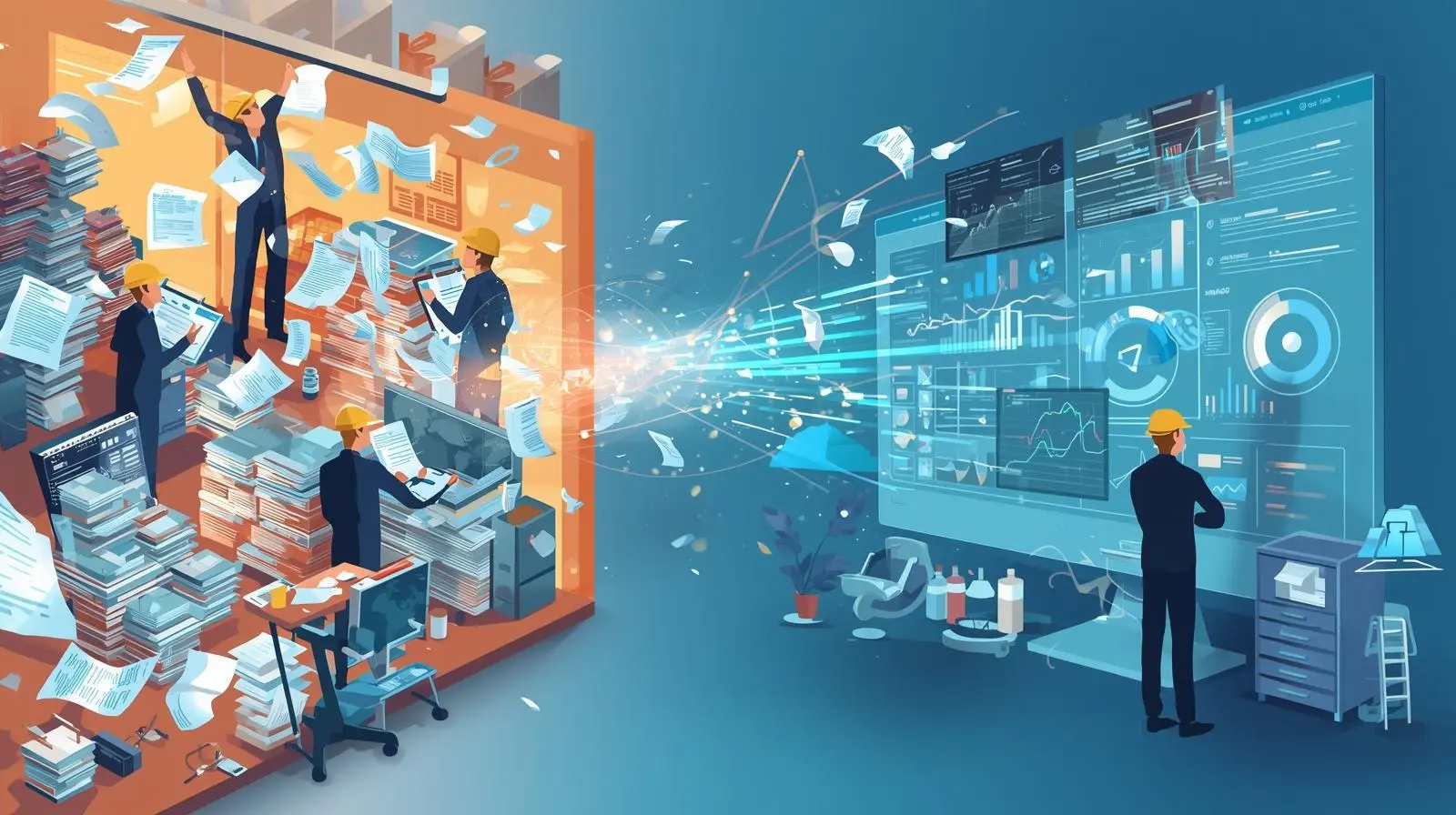 เปลี่ยนจากเอกสารมาเป็น cmms