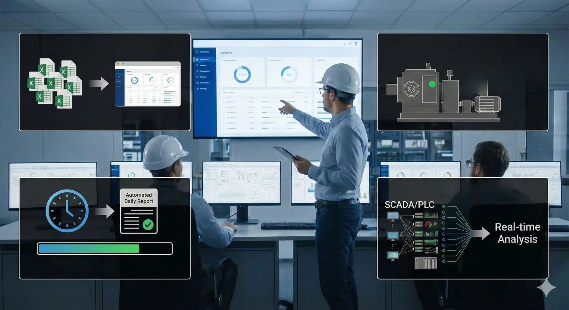 การจัดการโรงงานที่มี AI ช่วยเหลือ 