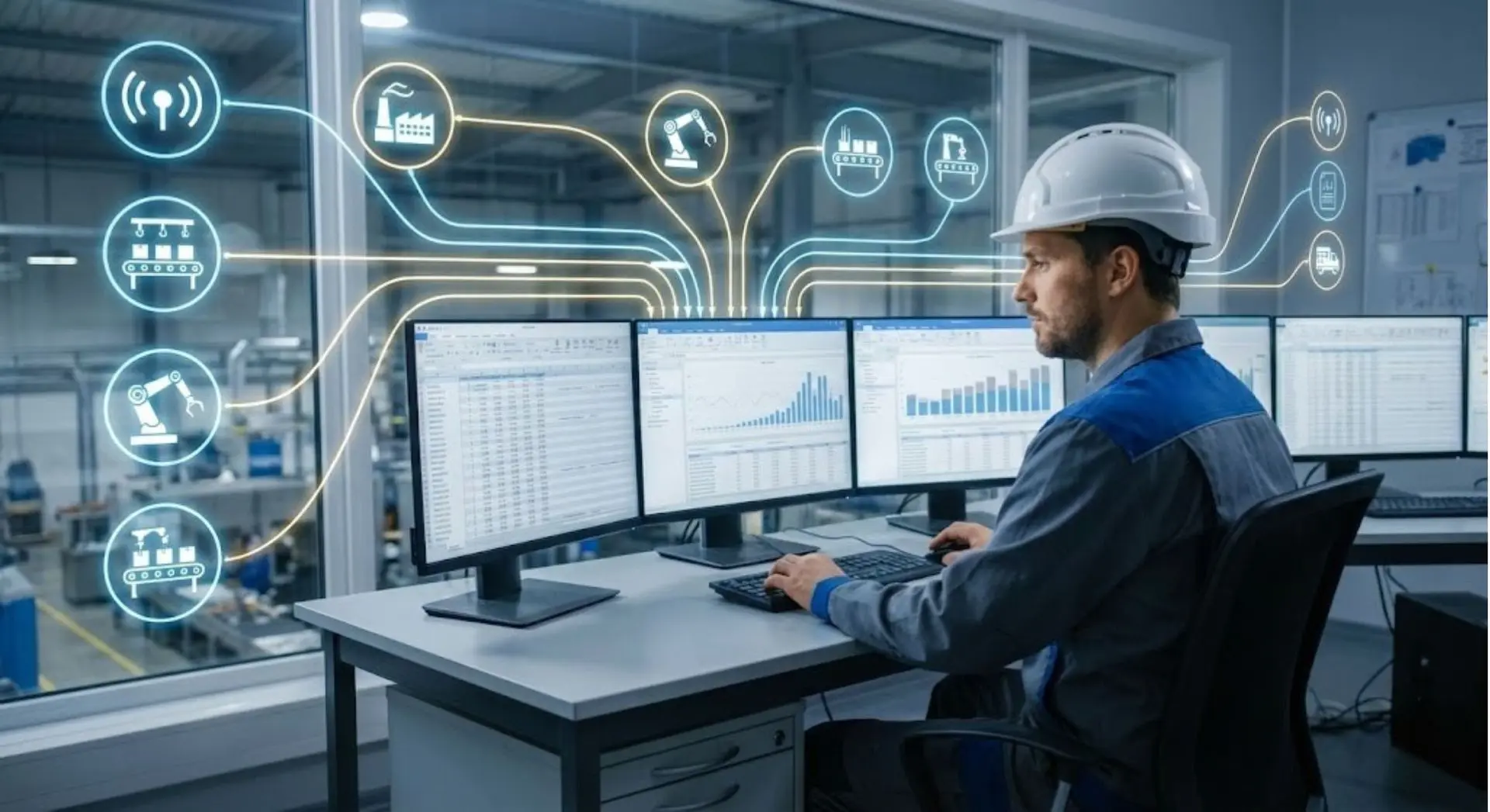 การเตรียสมข้อมูลในโรงงาน 