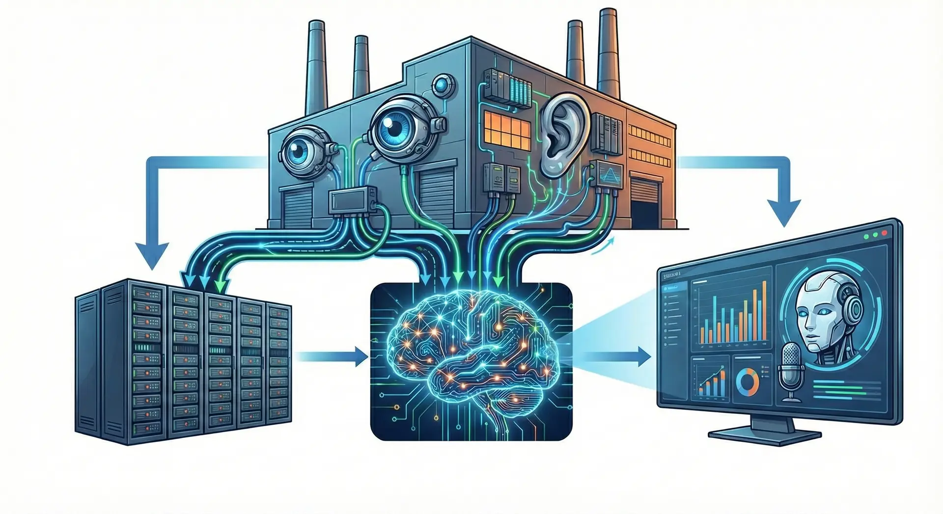 การเปรียบเทียบสิ่งต่างๆในโรงงาน 