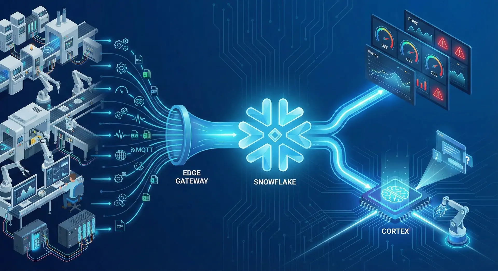 ทำไม Snowflake ถึงเหมาะกับโรงงานยุคใหม่?
