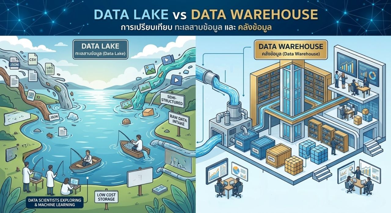 Data Lake vs Data Warehouse